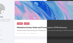 Featured image of post How This Website Was Built 3 -- Usage and Customization of Hugo Theme Stack